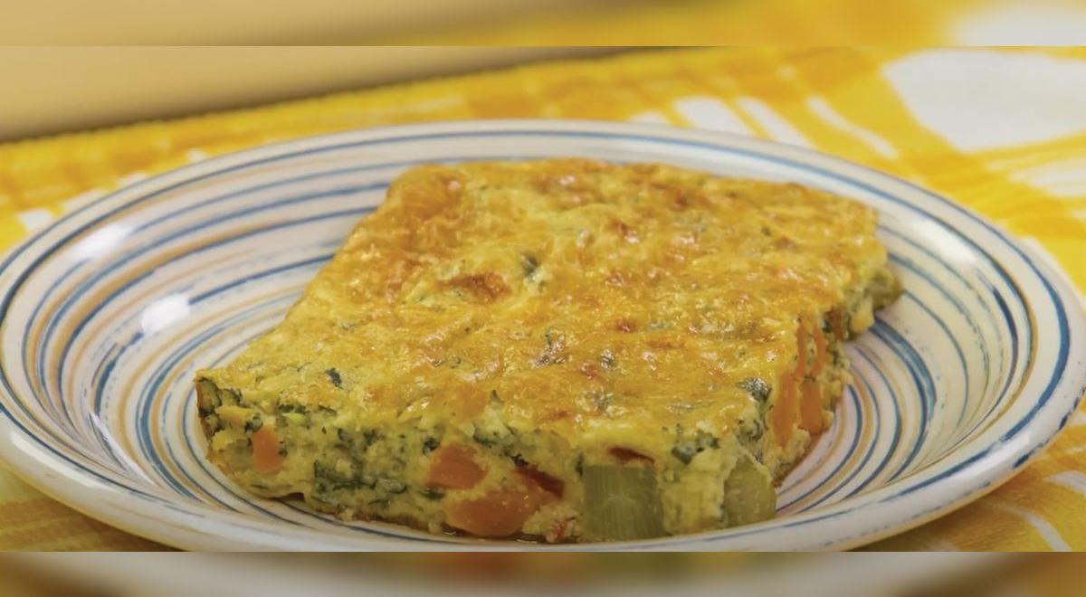 Soufflé de verduras receta paso a paso (VIDEO) Recetas Buenazo