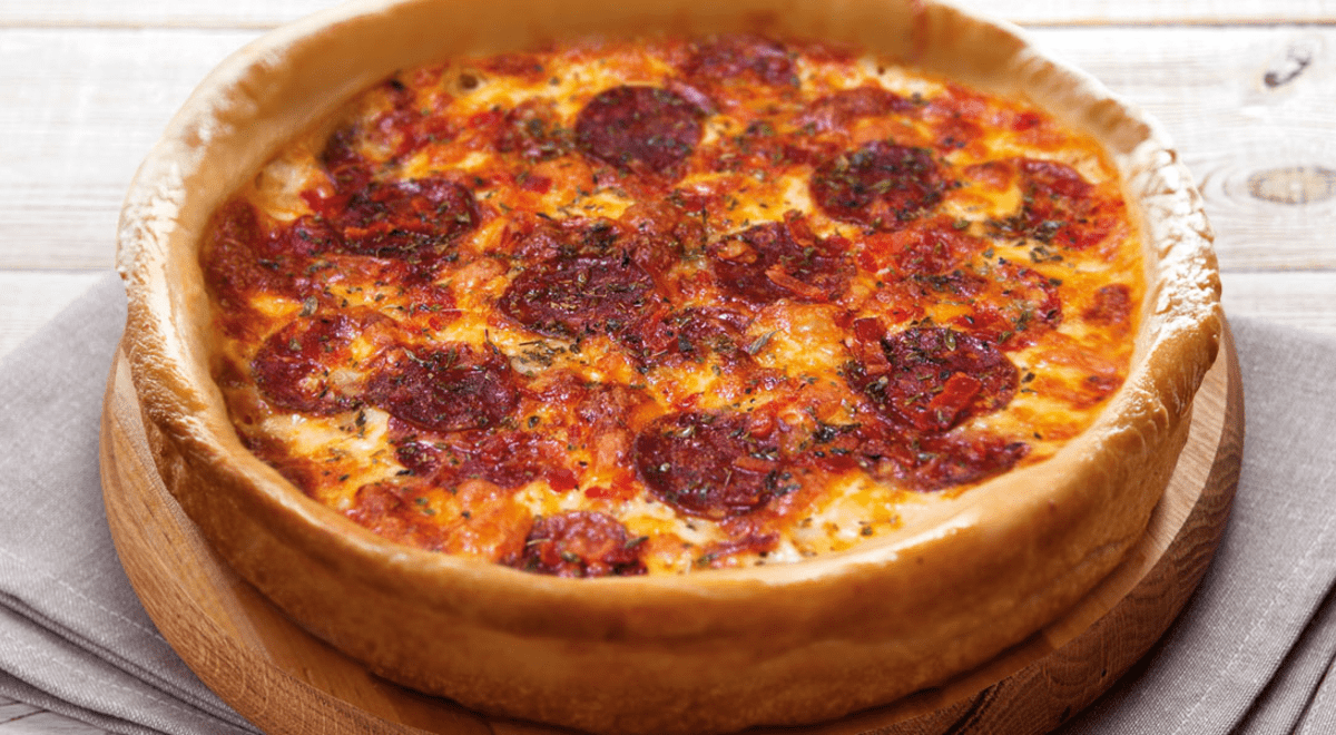 Pizza Chicago: receta paso a paso VIDEO | Recetas Buenazo