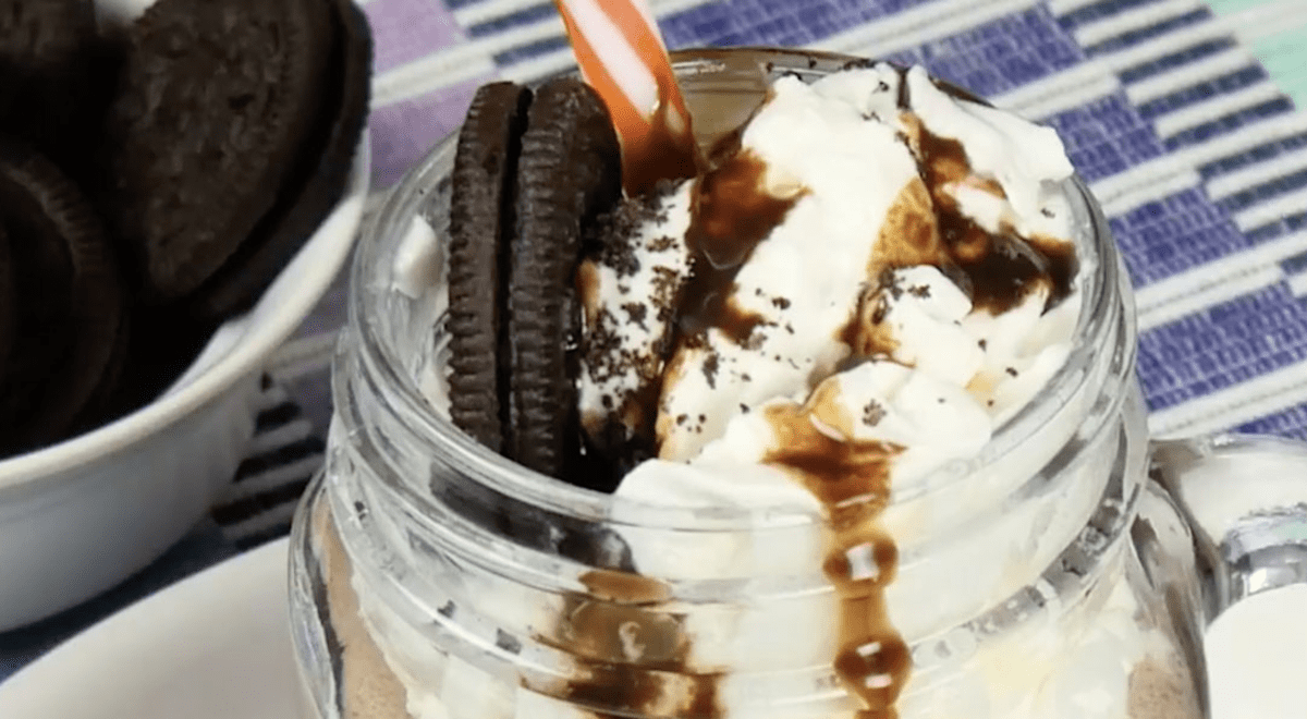 Milkshake de Oreo: receta paso a paso VIDEO | Recetas Buenazo