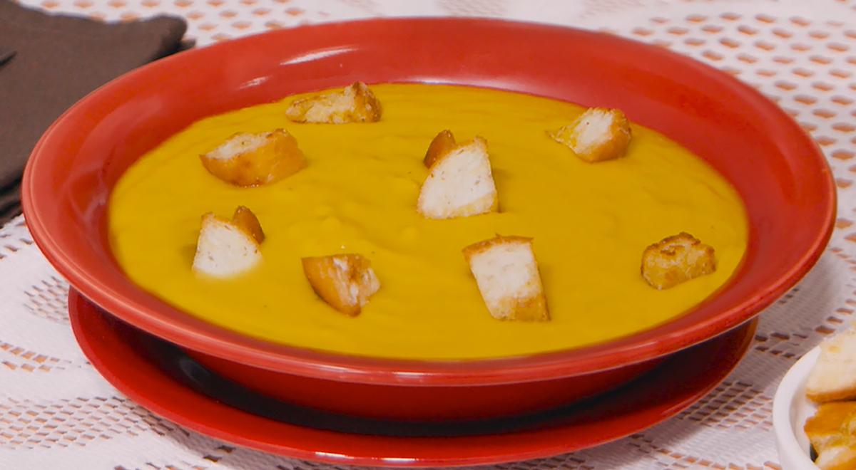 Crema de zapallo receta paso a paso Recetas Buenazo