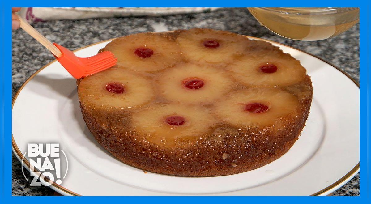 Volteada de piña: receta paso a paso