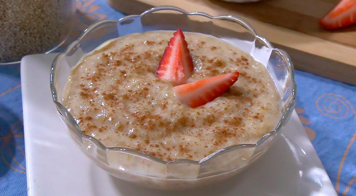 Quinua con leche receta paso a paso (VIDEO) Recetas Buenazo
