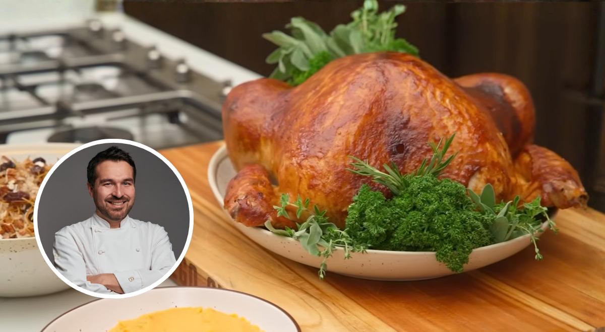 Pavo navideño: receta de Giacomo Bocchio