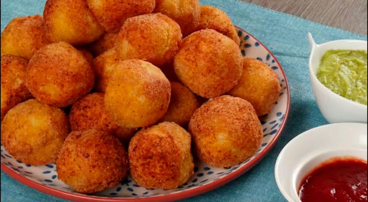 Bolitas de yuca con queso