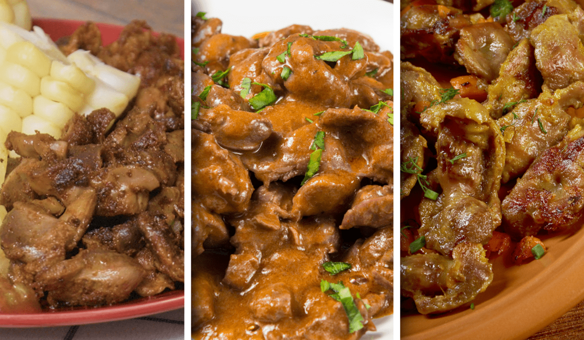3 recetas de mollejitas