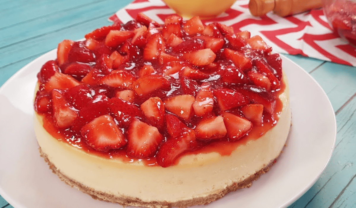 Cheesecake de Fresa (VIDEO)