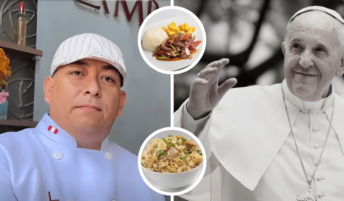 Chef chiclayano recuerda cuando le cocinó al papa Francisco.