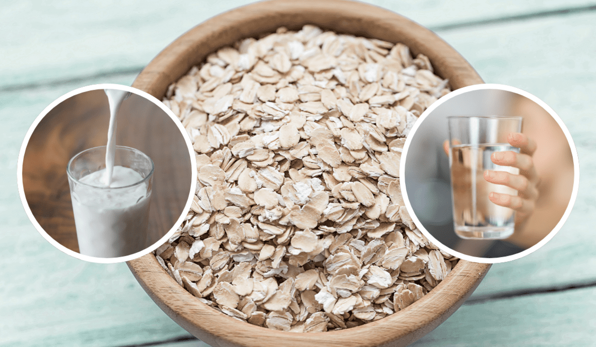 Diferencias entre preparar avena con agua o avena