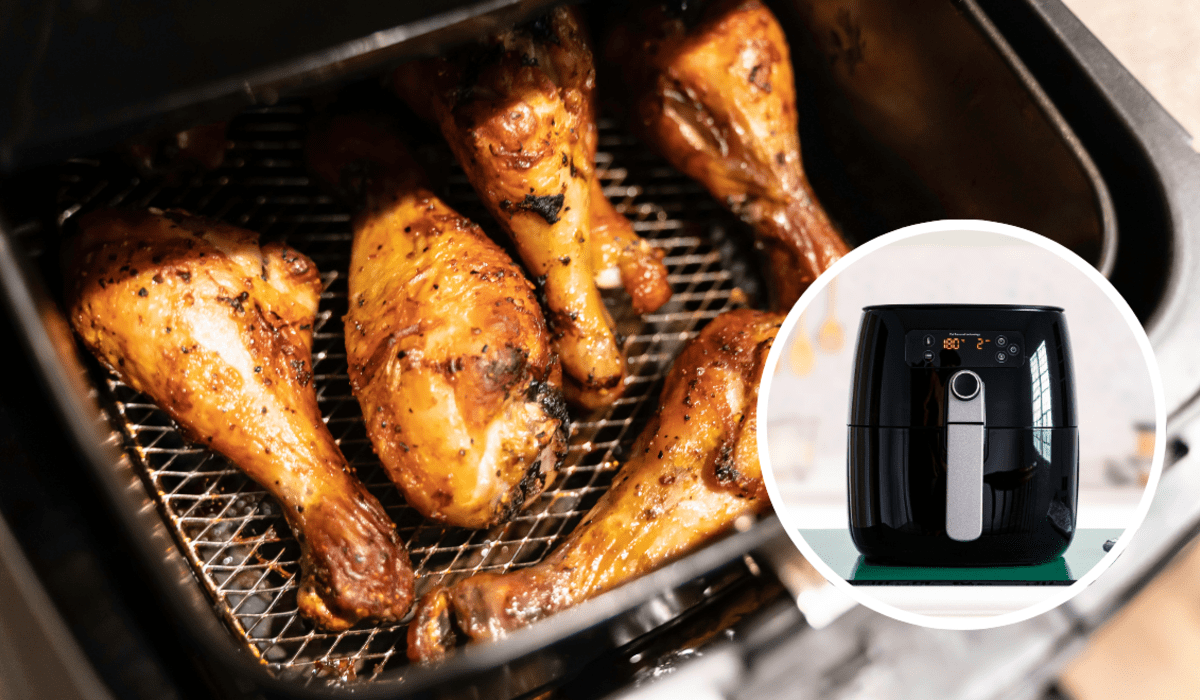 Pollo jugoso en la air fryer