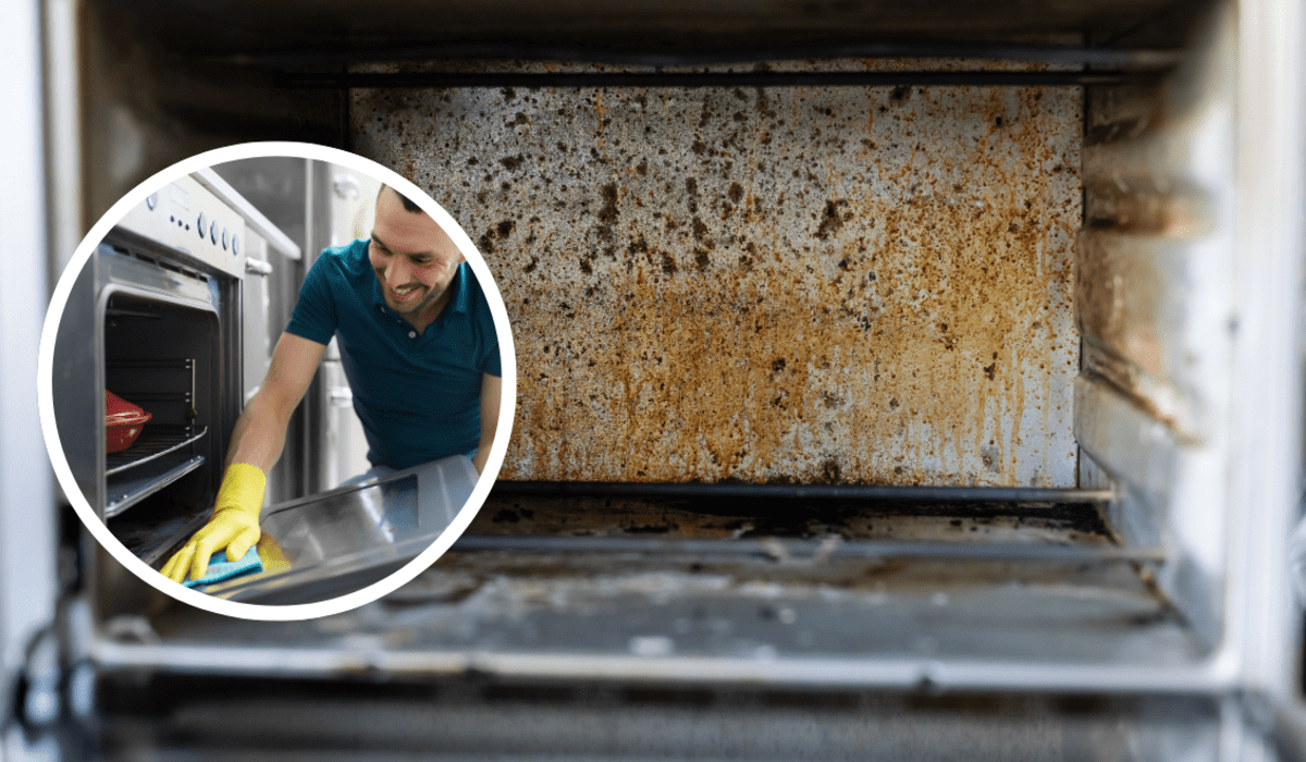 Truco casero para limpiar el horno