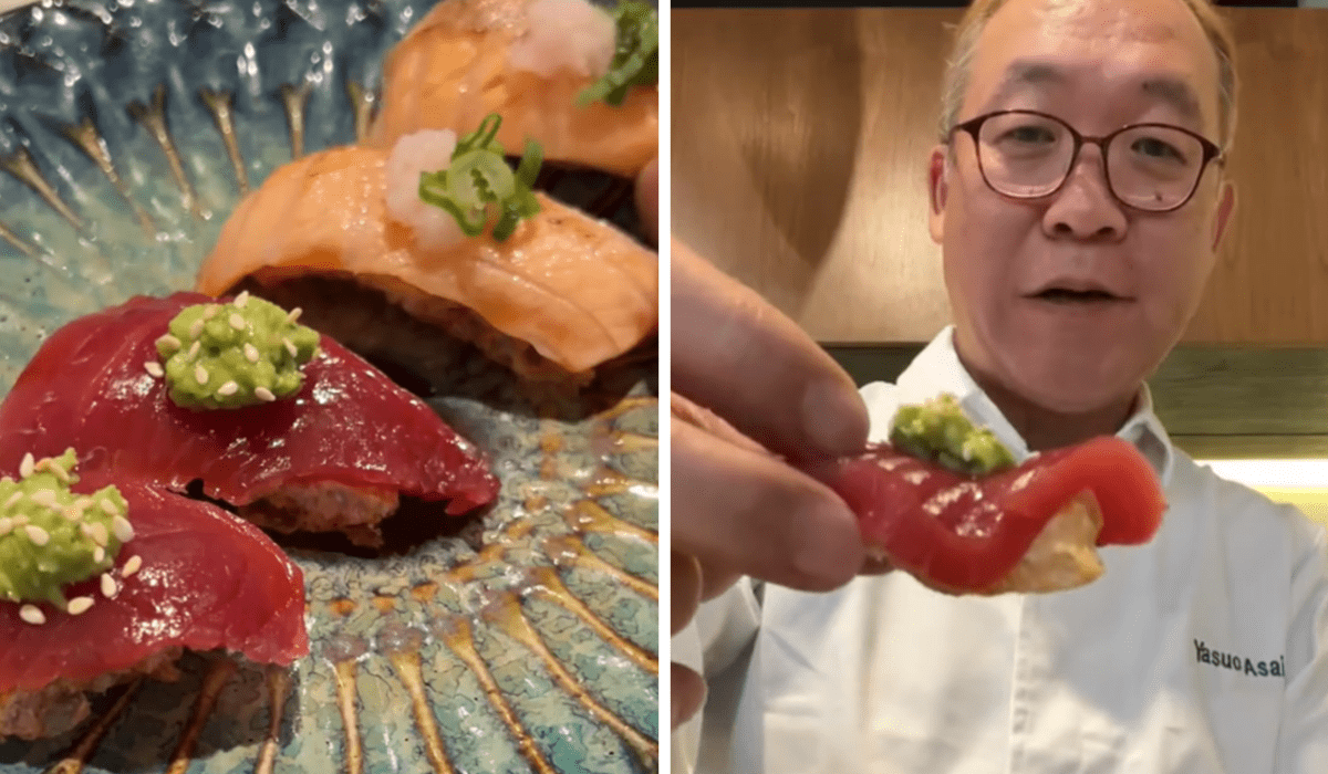 De Japón a México: Chef causa furor con sushi de chicharrón en TikTok