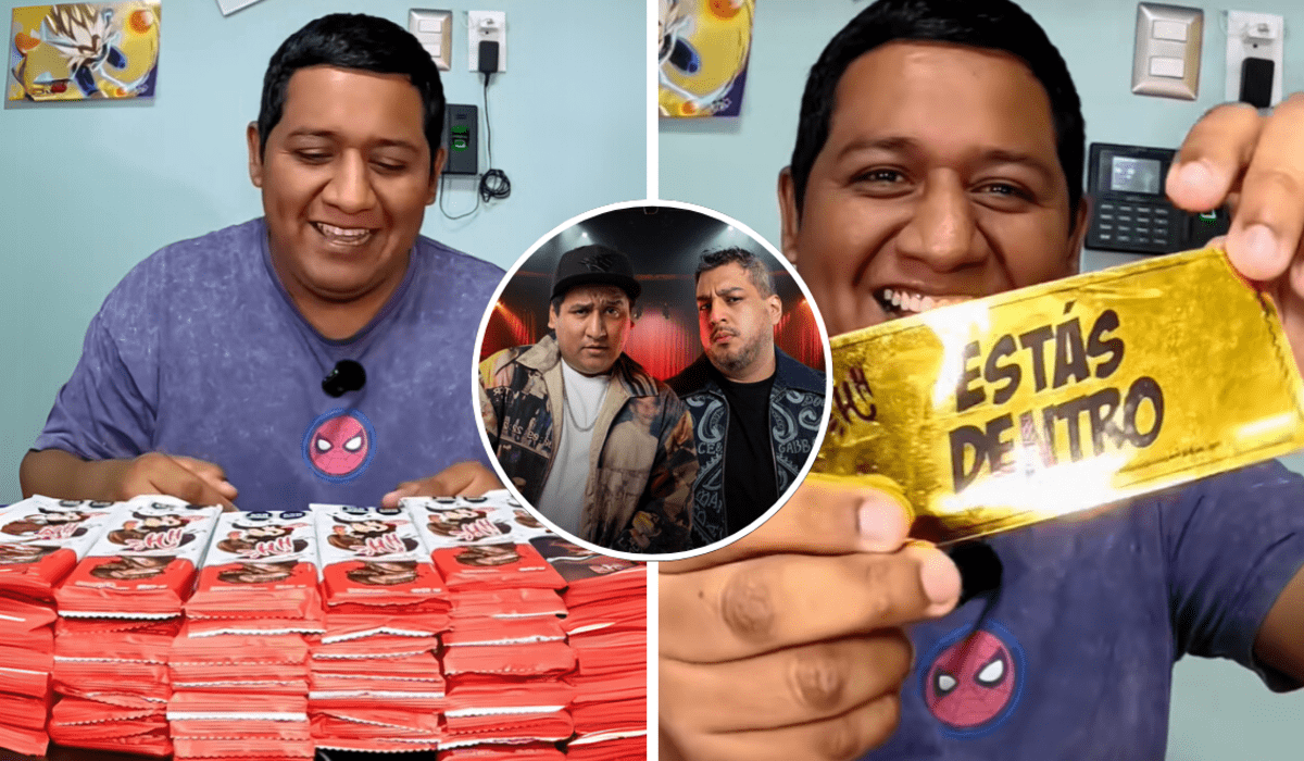 Fan gastó S/1.000 y encontró el ticket dorado de Hablando Huevadas