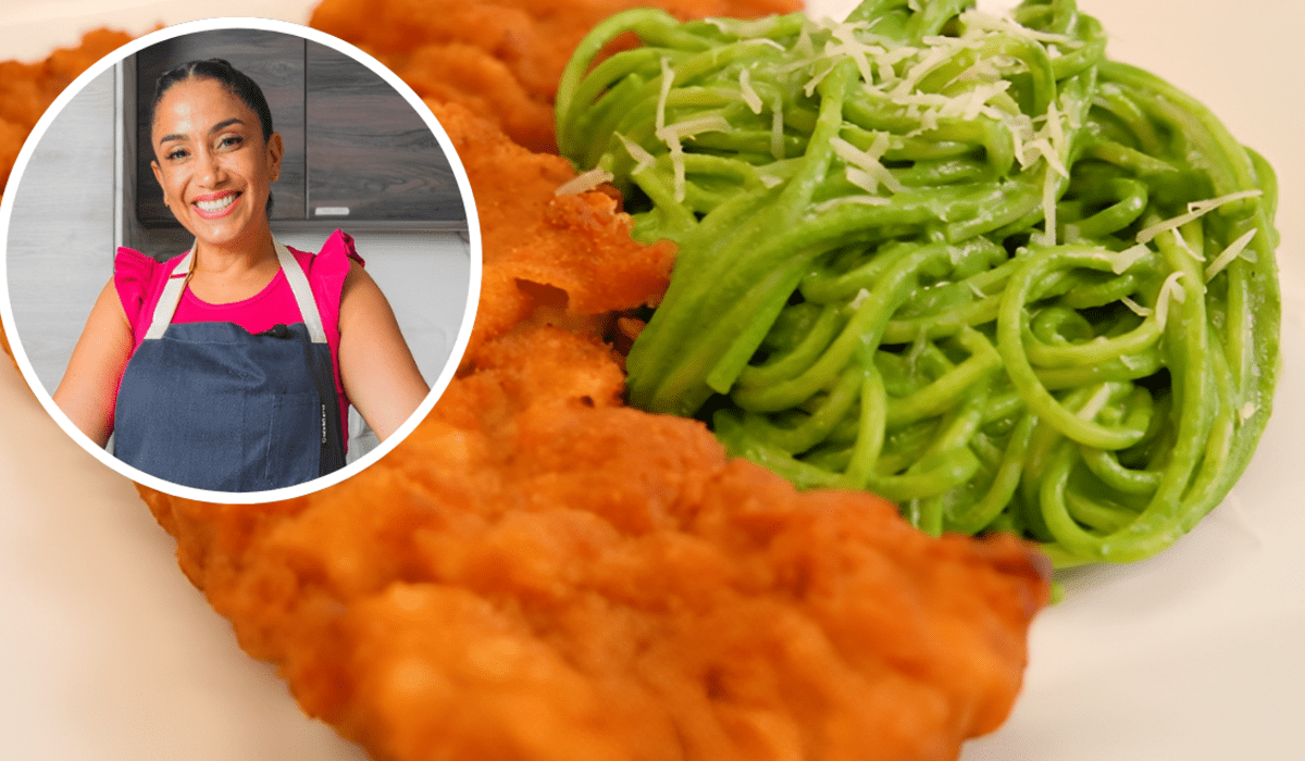 Nadie se podrá resistir a estos delicioso tallarines verdes de Nelly Rossinelli.
