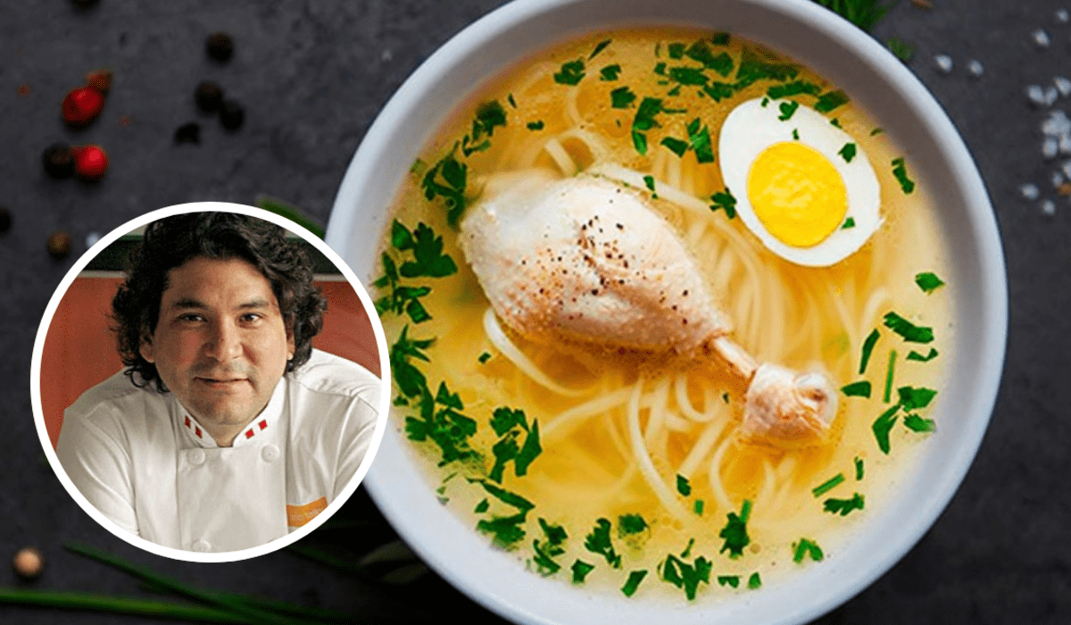 Caldo de gallina