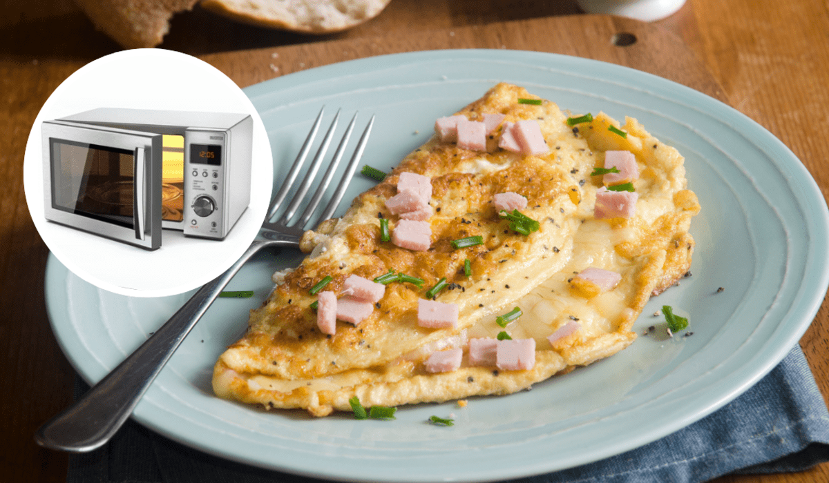 Omelette en microondas