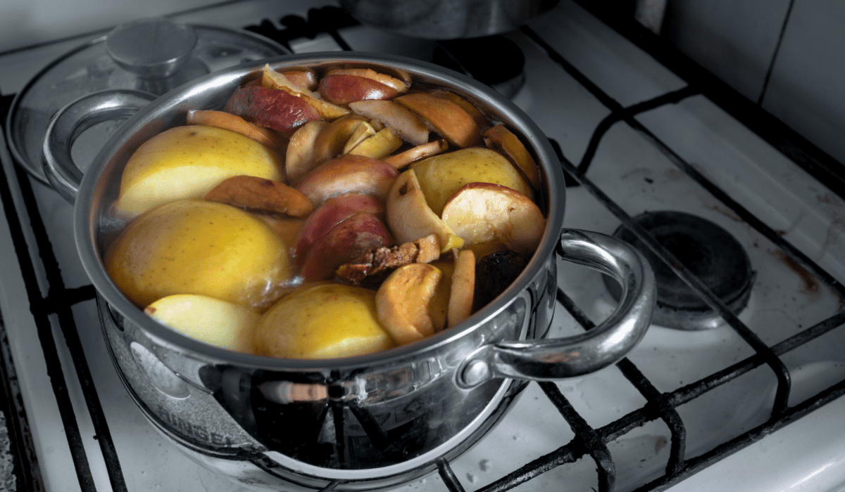 Beneficios de la manzana hervida.
