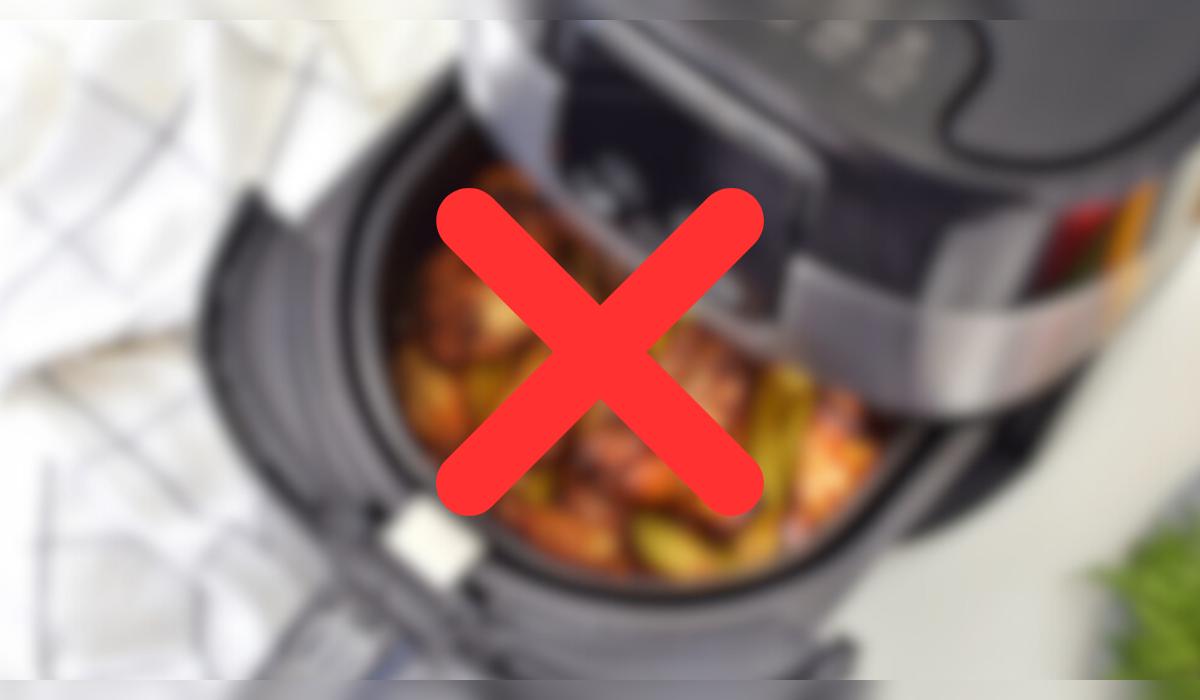 Freidora de aire: los 5 alimentos que nunca debes cocinar