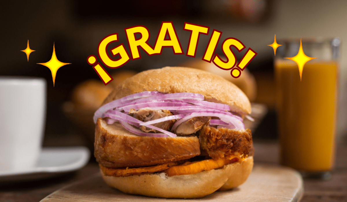 Mundial de Desayuno: Este lunes repartirán 5 MIL panes con chicharrón GRATIS
