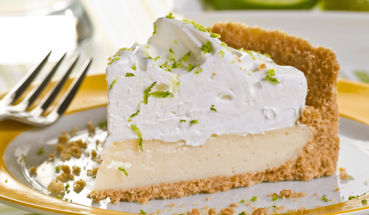 Pie de limón: receta fácil con solo cuatro ingredientes.