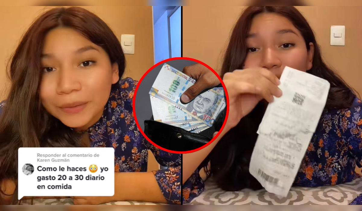 ¿Es posible comer con S/300 al mes en Perú? Joven lo demuestra y se vuelve viral en TikTok