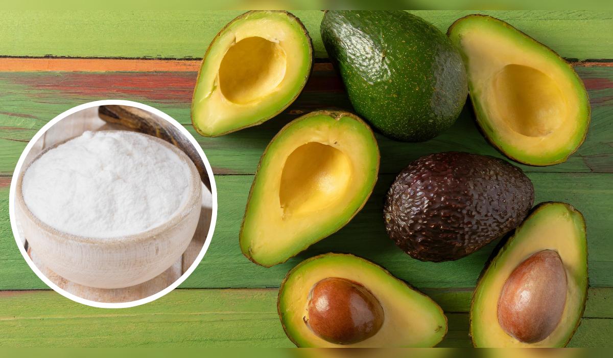 Por qué recomiendan mezclar palta con bicarbonato de sodio.