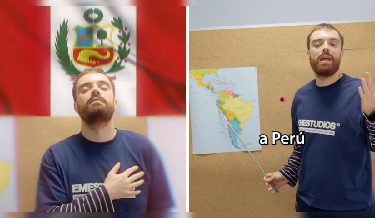 ¡Confirmado! Ibai Llanos revela cuándo llegará al Perú para probar el pan con chicharrón