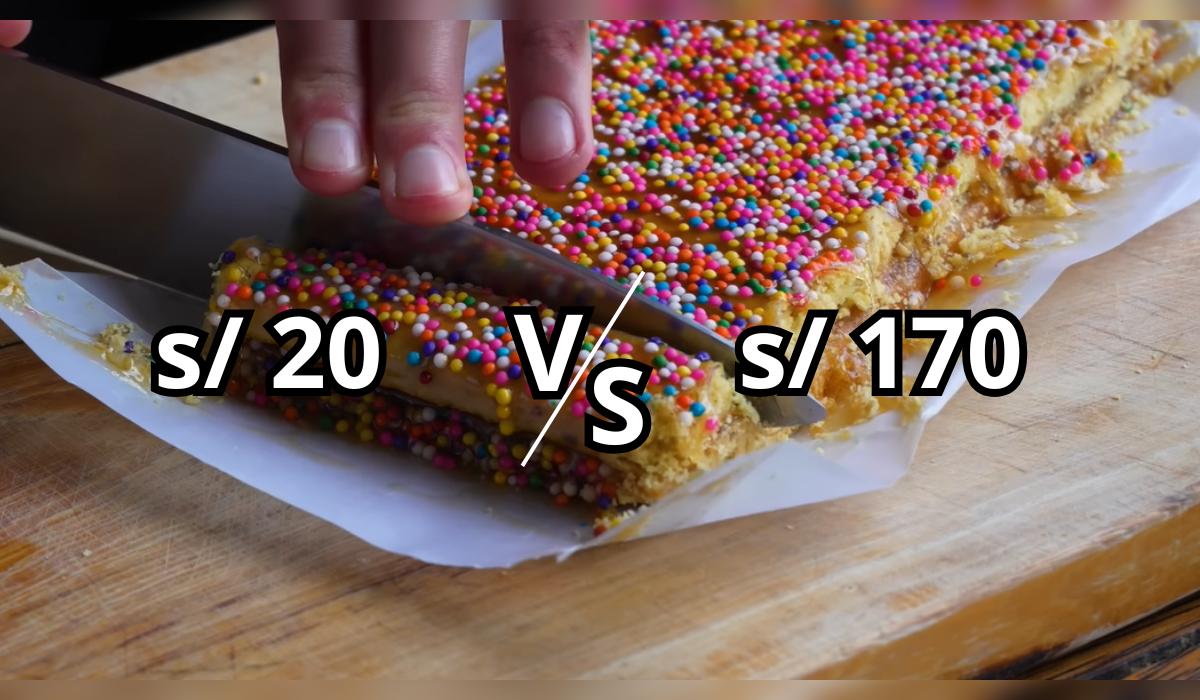 Youtuber peruano prueba un turrón de S/170 y su opinión sorprende: "Aromático, pero no sabroso"