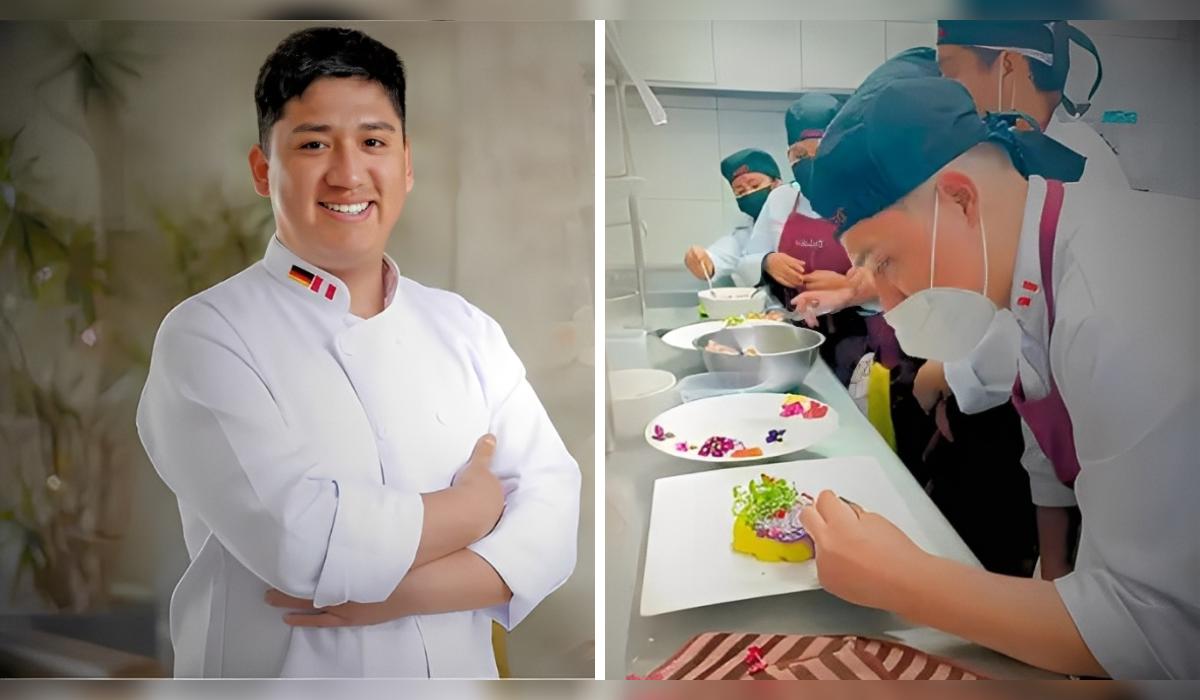 Peruano trabajó como lavaplatos para estudiar Gastronomía y hoy triunfa como chef en Alemania.