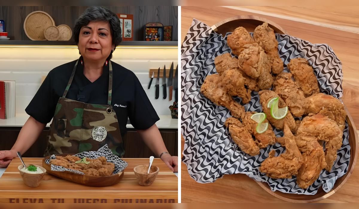 Alitas picantes al estilo Pati Chong.