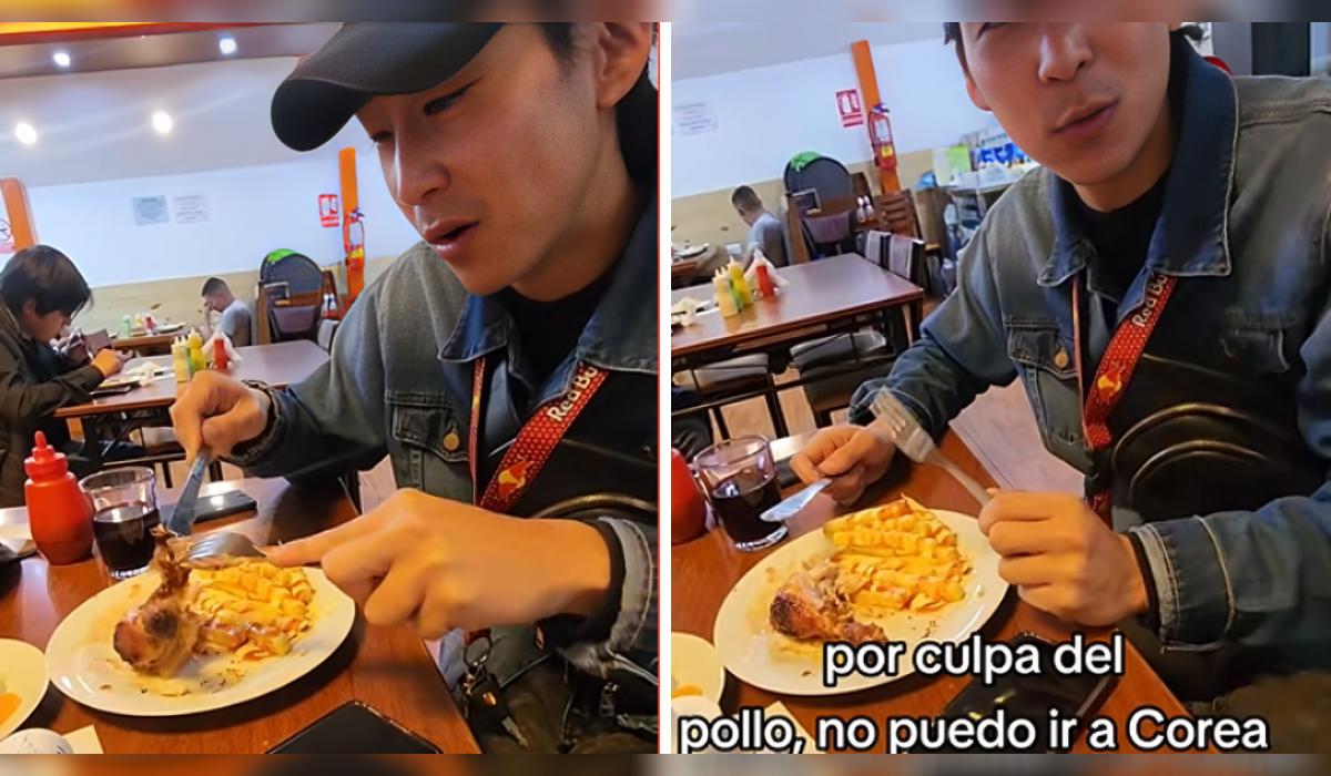 Coreano no quiere irse del país por amor al pollo a la brasa