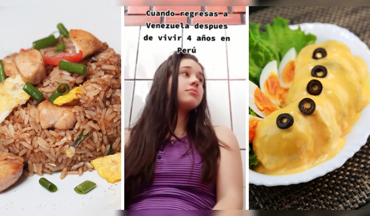 Venezolana extraña la comida peruana.