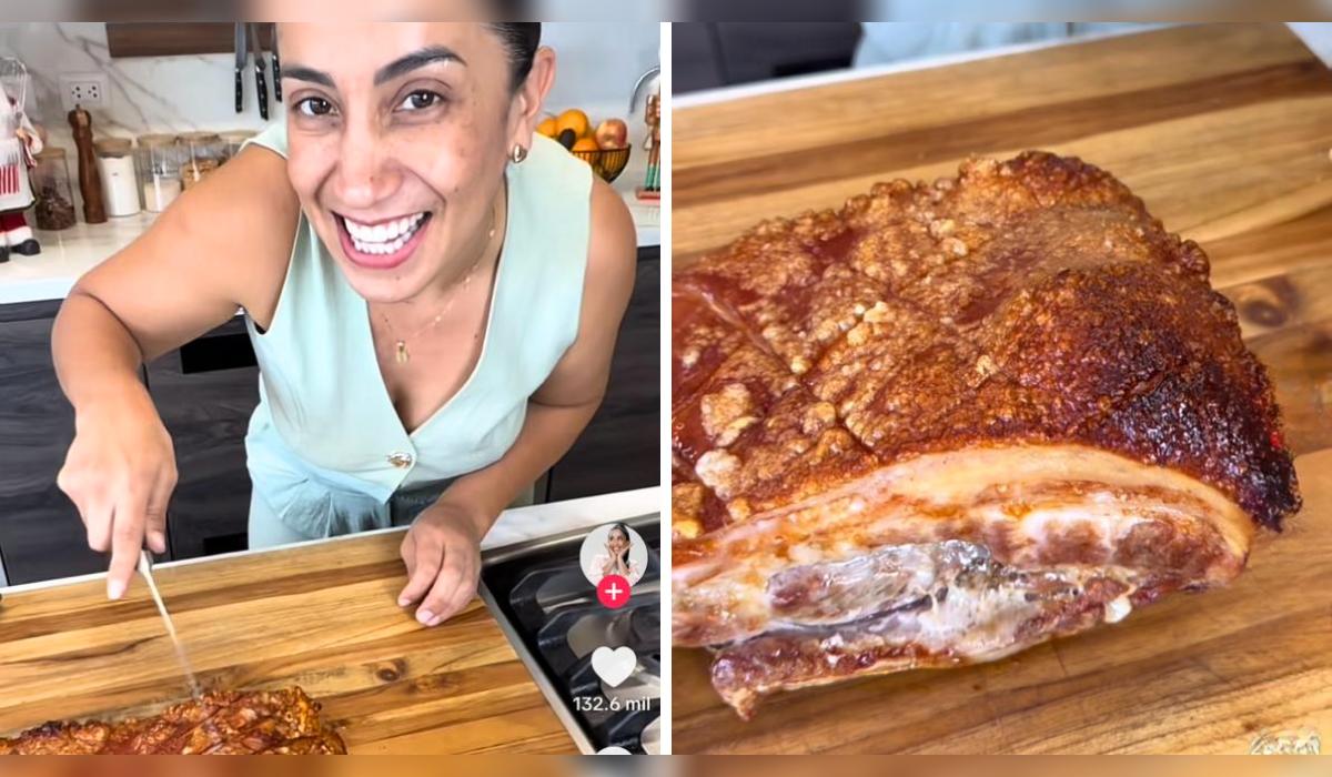 La receta de chancho crocante al horno estilo caja china de Nelly Rossinelli