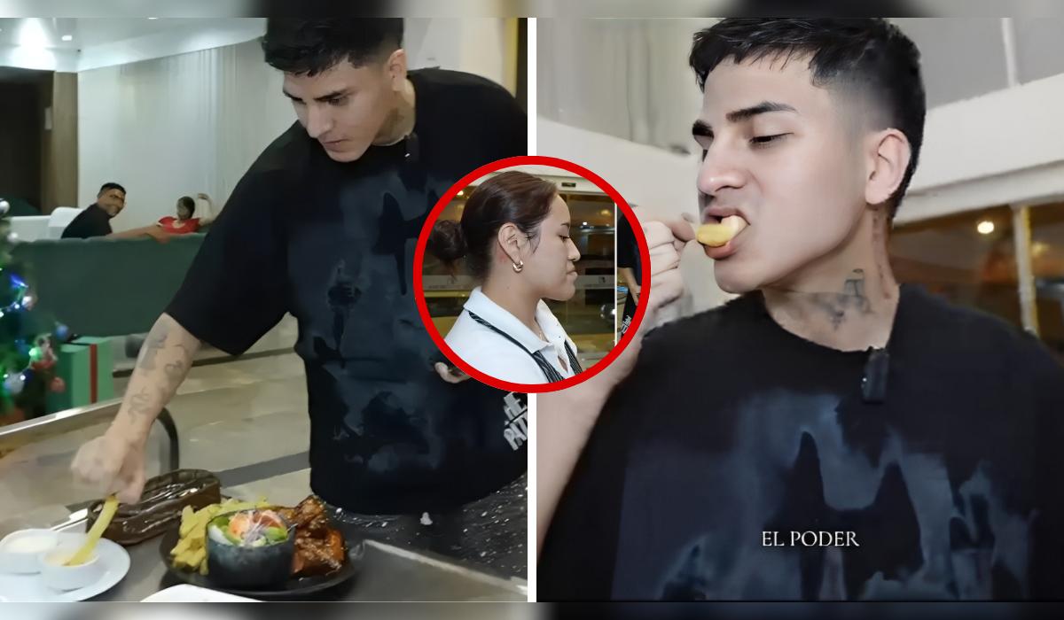 Trabajadora es despedida por influencer que probó comida sin autorización.