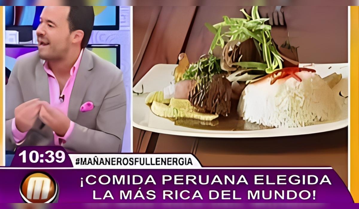 La conductora del programa chileno resaltó que la gastronomía peruana es considerada de las más ricas, con restaurantes en todo el mundo. Esto demuestra la capacidad del Perú de cautivar con sus sabores únicos.