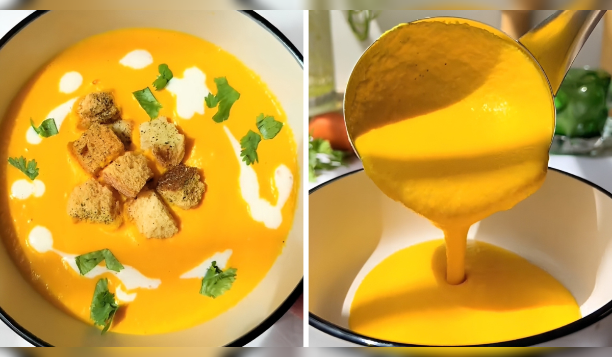 Crema de zanahoria: receta casera fácil
