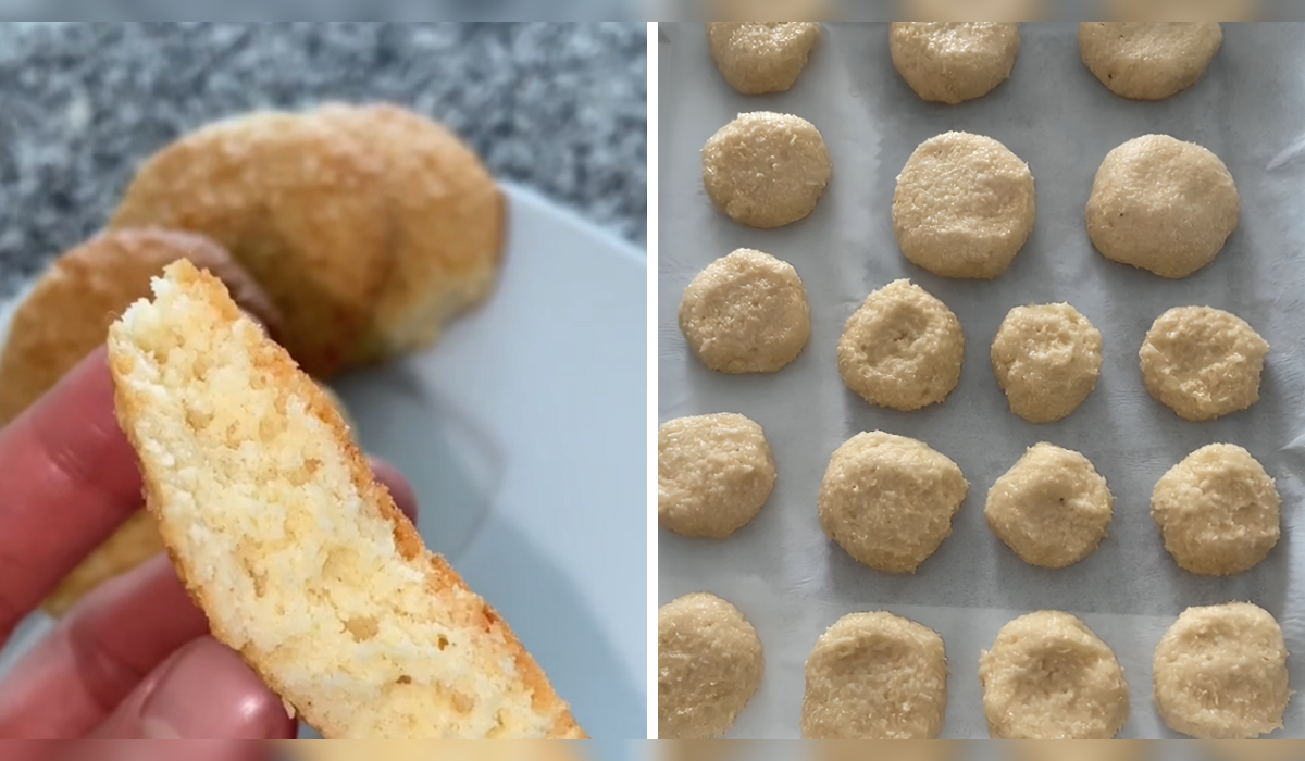 Galletas de coco casera: fácil