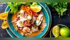 cebiche con limon sutil