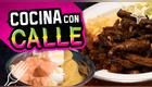 cocina con calle higadito con yuca