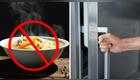 sopa humo signo prohibido y refrigeradora