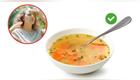 sopa caliente en verano