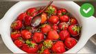 Esta técnica para desinfectar las fresas es la más fácil y económica de todas.