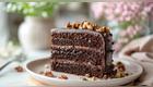 Receta fácil y rápida de torta de chocolate sin gluten.