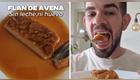 Flan de avena