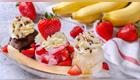 La banana, económica y accesible, es ideal para estas recetas. Fuente: Shutterstock.