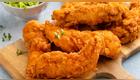 Disfruta de unas deliciosas tiras de pollo sin tanta grasa. Fuente: Shutterstock.