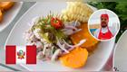 El ceviche peruano destaca por su preparación al momento y su frescura.