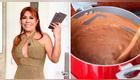 Magaly Medina se puso en “modo Navidad” y enseñó cómo preparar un chocolate caliente ideal para noches frías, incluso en verano.