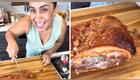 La receta de chancho crocante al horno estilo caja china de Nelly Rossinelli