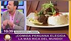 La conductora del programa chileno resaltó que la gastronomía peruana es considerada de las más ricas, con restaurantes en todo el mundo. Esto demuestra la capacidad del Perú de cautivar con sus sabores únicos.