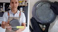 Truco profesional para limpiar tus ollas sin rayarlas